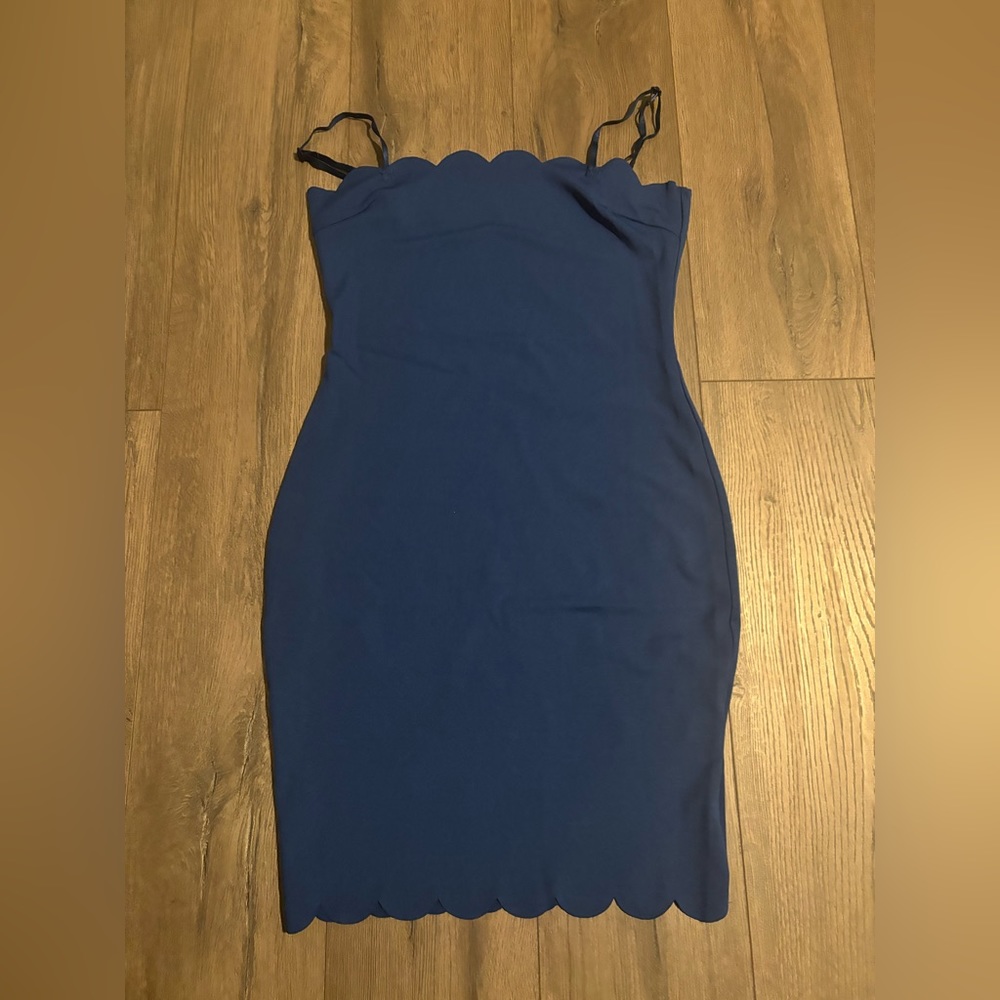 Women’s blue dress